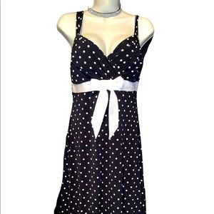Polka dot summer dress